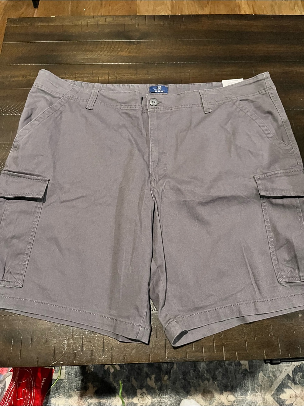 George Men's Cargo Shorts - Brown size 42 New!